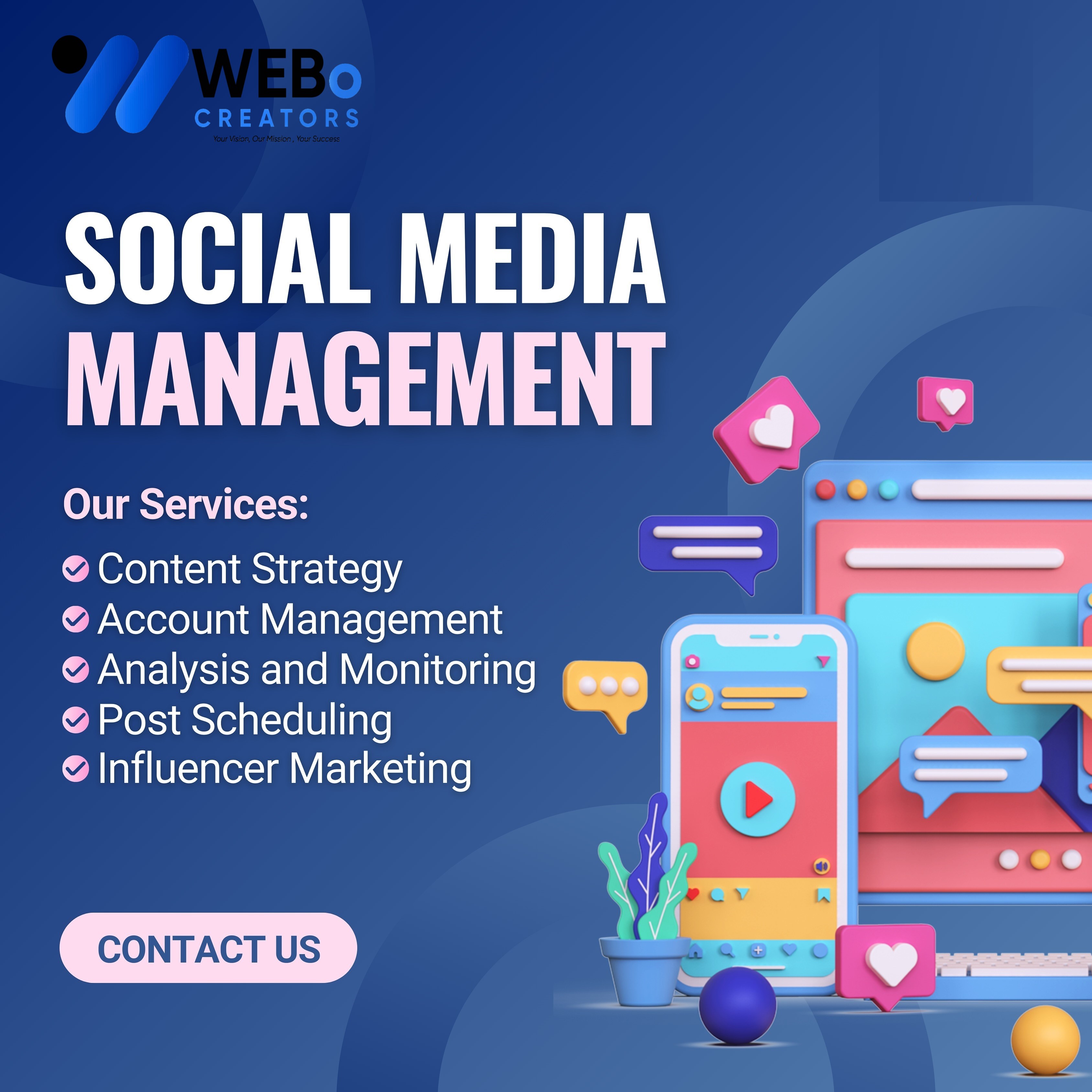 Social Media Management Services, Marketing & Optimization Company in Manchester, UK