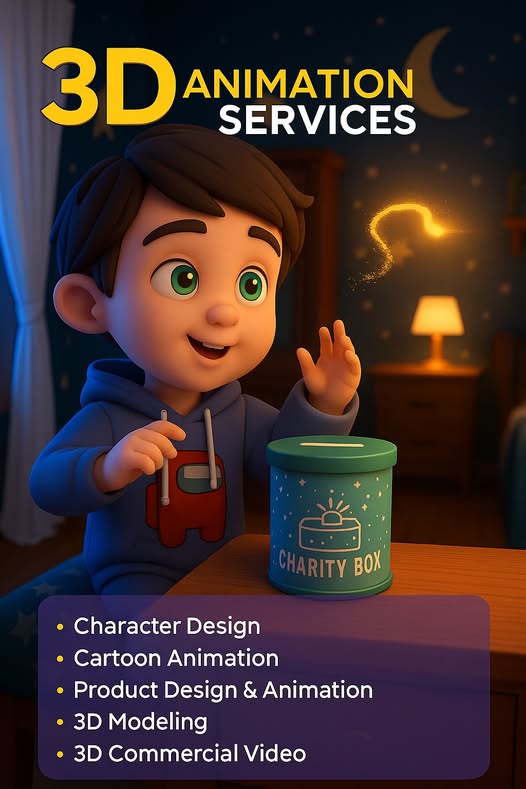 Motion Graphics Services - 3D Animation Studio Agency in Manchester, UK